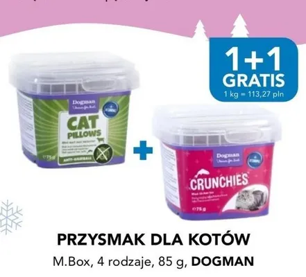 Przysmak dla kotów M.Box, 4 rodzaje, 85 g promocja w Aquael zoo