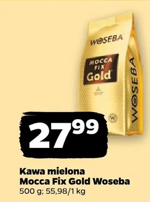 Kawa mielona Mocca Fix Gold 500 g promocja w Netto