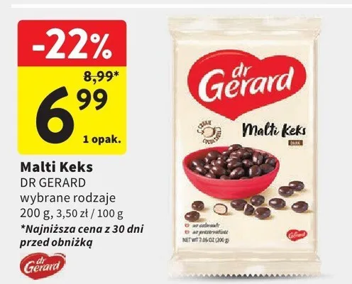 Keks promocja w Intermarche