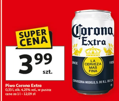 Piwo promocja w Auchan
