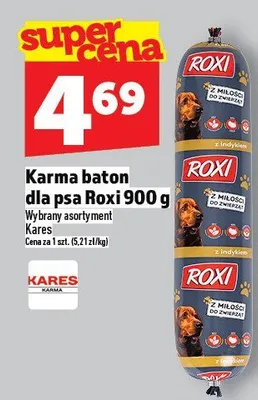 Karma baton dla psa Roxi 900g promocja w TOPAZ