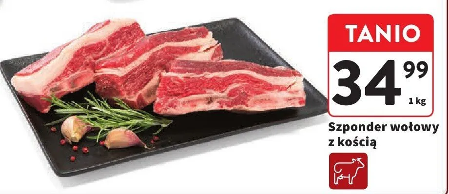 Szponder wołowy z kością Intermarche promocja w Intermarche