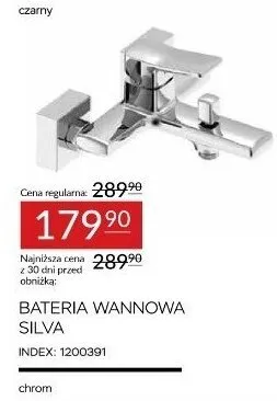 Bateria wannowa SILVA Abra Meble promocja w Abra Meble