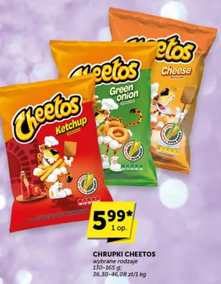 Chrupki CHEETOS promocja w Euro Sklep
