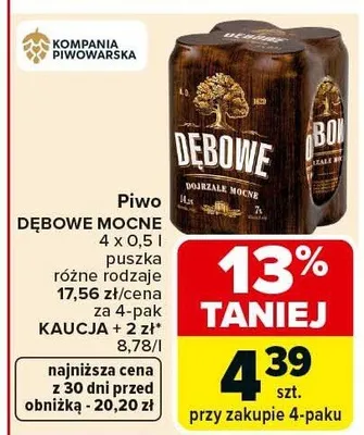 Piwo promocja w Carrefour