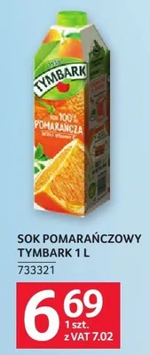 Sok pomarańczowy promocja w Selgros