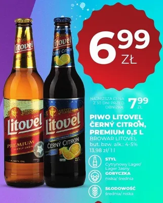 Piwo promocja w Duży Ben