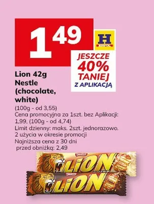 Baton Lion promocja w Hitpol