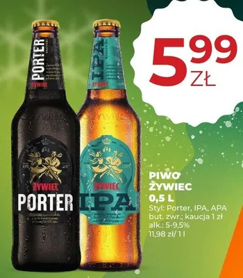 Piwo promocja w Duży Ben
