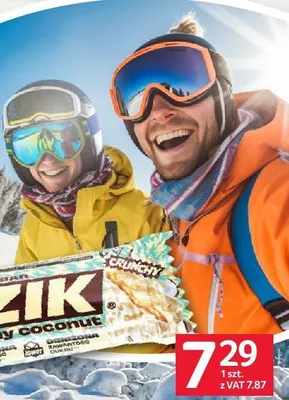 Baton proteinowy Dzik Kokosowy Dzik 72g promocja w Selgros