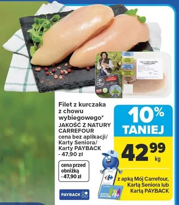 Kurczak promocja w Carrefour Market
