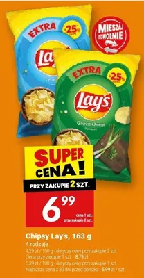 Chipsy Lays, 163 g promocja w Twój Market