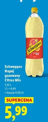 Napój gazowany Citrus Mix 1,35 l promocja w Lidl
