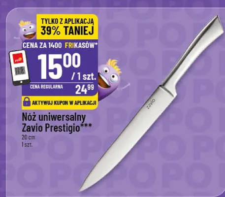 Nóż uniwersalny Zavio Prestigio 20 cm promocja w POLOmarket