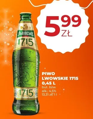 Piwo promocja w Duży Ben