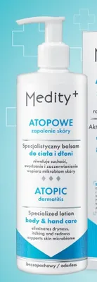 Balsam do ciała i dłoni Medity+ Atopowe zapalenie skóry promocja w Hebe