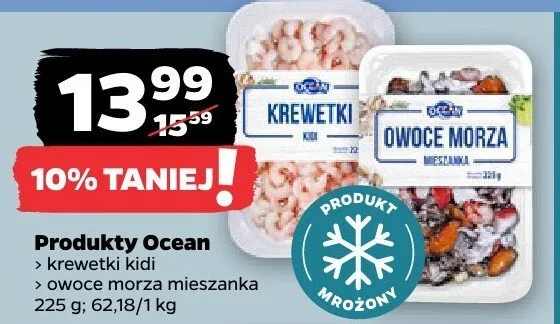 Owoce morza mieszanka promocja w Netto