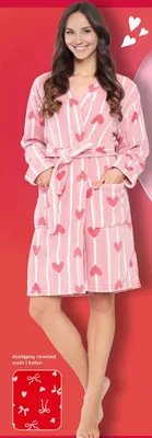 Szlafrok damski CLEVÉ promocja w Biedronka