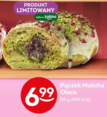Pączek Matcha Olsza promocja w Żabka