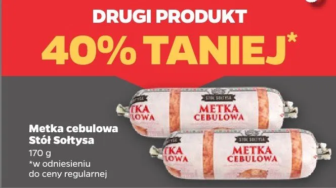 Metka cebulowa  promocja w Netto