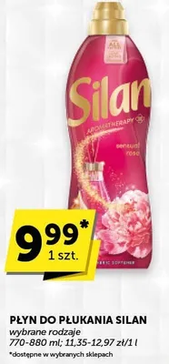 Płyn do płukania Silan wybrane rodzaje promocja w ABC