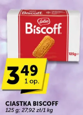 Ciastka BISCOFF LOTUS promocja w Groszek