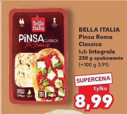 Pinsa Roma Integrale Bella Italia promocja w Kaufland