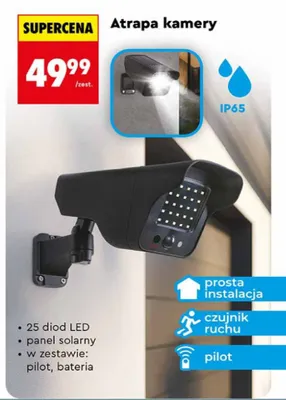 Atrapa kamery promocja w Biedronka
