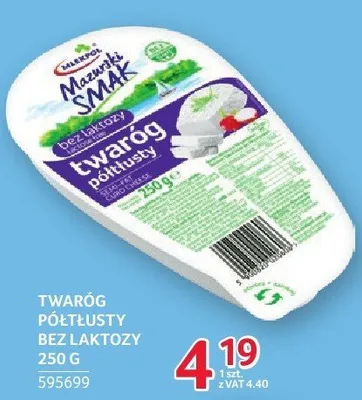 Twaróg półtłusty promocja w Selgros