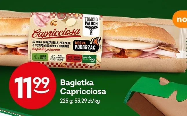 Bagietka Capricciosa promocja w Żabka
