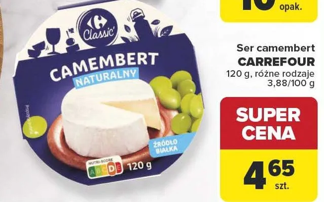 Ser promocja w Carrefour Market