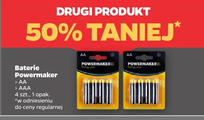 Baterie  AA/AAA promocja w Netto