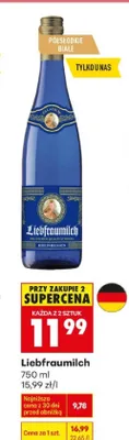 Wino Liebfraumilch promocja w Biedronka