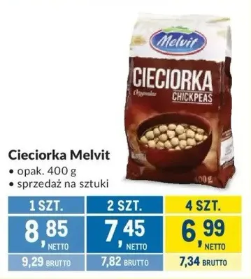 Cieciorka Melvit promocja w Makro