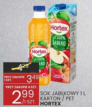 Sok jabłkowy promocja w Wafelek