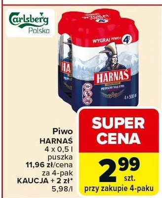 Piwo promocja w Carrefour