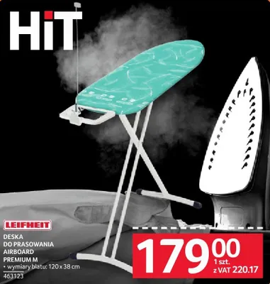 Deska do prasowania LEIFHEIT AIRBOARD PREMIUM M promocja w Selgros