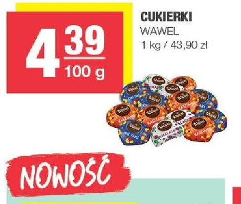 Cukierki Wawel bakaliowe promocja w SPAR