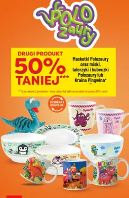 Talerzyki Kraina Pingwina promocja w POLOmarket