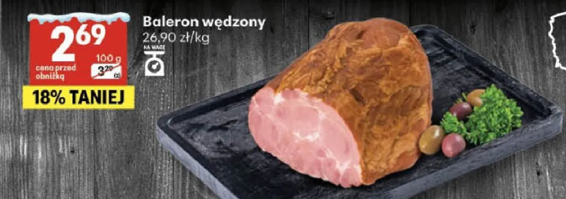 Baleron wędzony Delikatesy Centrum promocja w Delikatesy Centrum