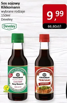 Sos sojowy Kikkoman Develey promocja w Market Point