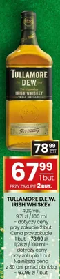 Whiskey Tullamore D.E.W. Irish Whiskey 40% vol. 0,7l promocja w Twój Market