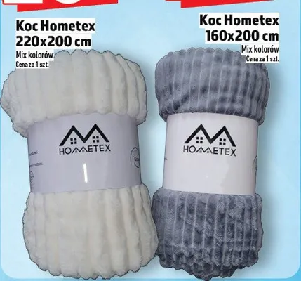Koc Hometex 160x200 cm promocja w TOPAZ