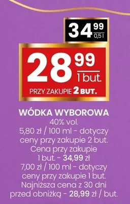 Wódka promocja w Twój Market