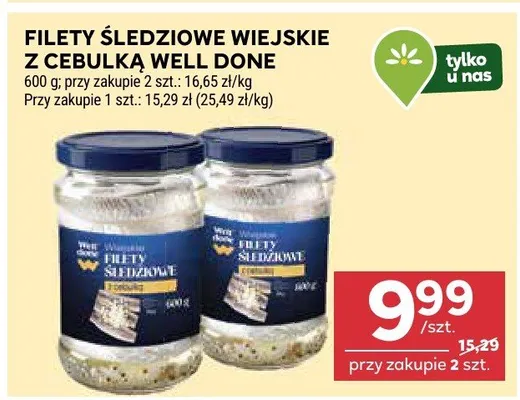 Filety śledziowe promocja w Stokrotka