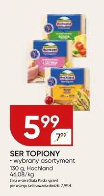 Ser promocja w Chata Polska