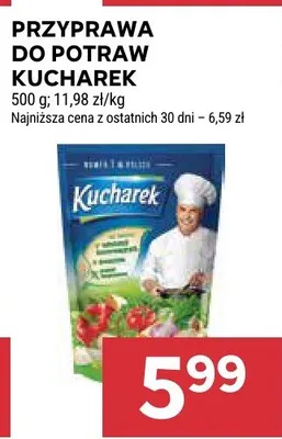 Przyprawa do potraw Kucharek promocja w Stokrotka