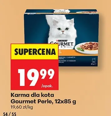 Karma dla kota Perle, 12x85 g promocja w Biedronka