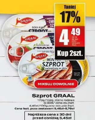 Szprot GRAAL promocja w Supeco