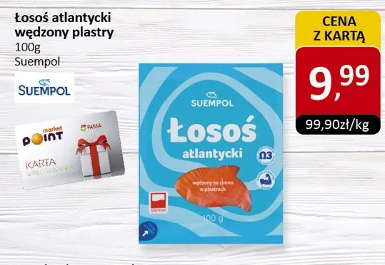 Łosoś atlantycki promocja w Market Point